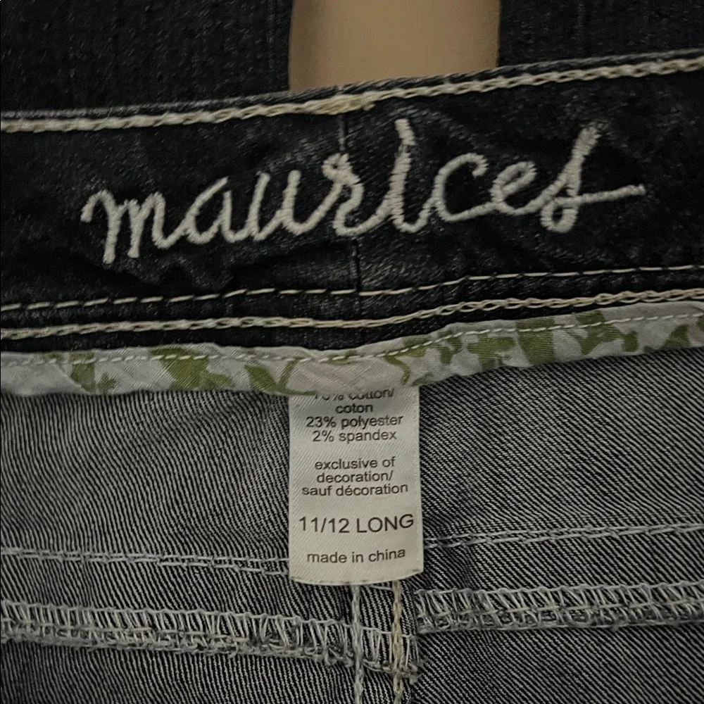 Maurices Dark Blue Boot Cut Jeans - Picture 2 of 10